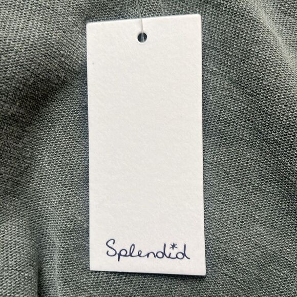 New with Tags Splendid Olive Brown Camo Zip Up Hoodie Size Medium - Picture 8 of 10